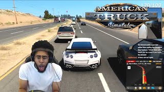 American Truck Simulator but with a Japanese Car Pt. 2 screenshot 4