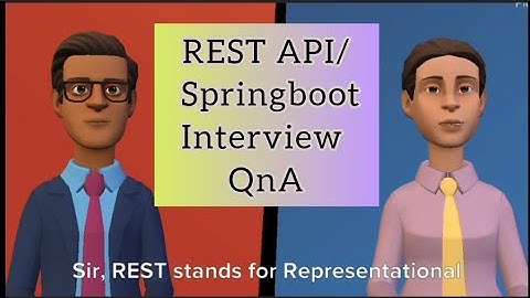 REST API  Interview questions and answers #java #springboot #javadeveloper #qna #restfulapi #code
