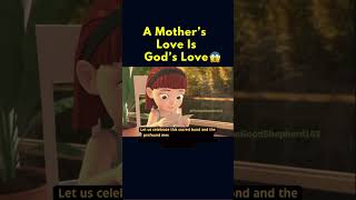 A Mother's Love Is God's Love 😱🥺❤️ #Shorts #Youtubeshorts #Godslove #Jesus #Fypシ