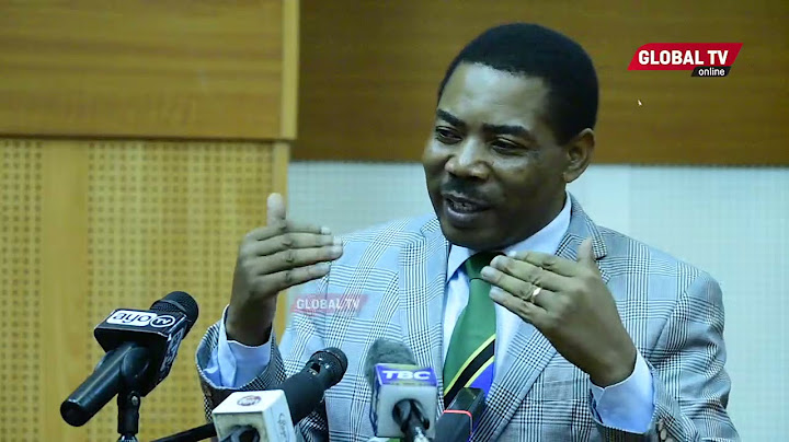 WAZIRI MWIGULU ATOA ONYO KUHUSU KUFUNGIA AKAUNTI ZA WAFANYABIASHARA...