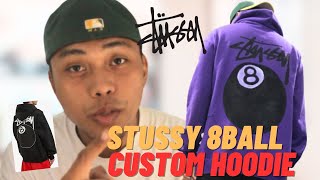 CUSTOM STUSSY HOODIE | TAGALOG DIY TUTORIAL