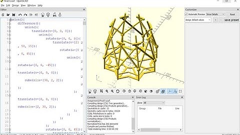 Lampshade Lattice: The Rustic Castle