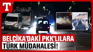 Belçika’da PKK Provokasyonu! Terör Konvoyuna Gurbetçi Türkler Müdahale Etti – Türkiye Gazetesi Resimi