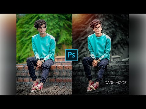 How To get Dark Tone In Photoshop @TapashEditz