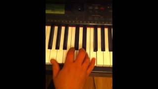 Piano Lesson, Little baby nothing- by Manic Street Preachers-Piano Riff tutorial