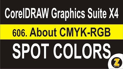 06 06  About CMYK RGB Spot Colors | CorelDRAW Graphics Suite X4 - WUZZZAPP