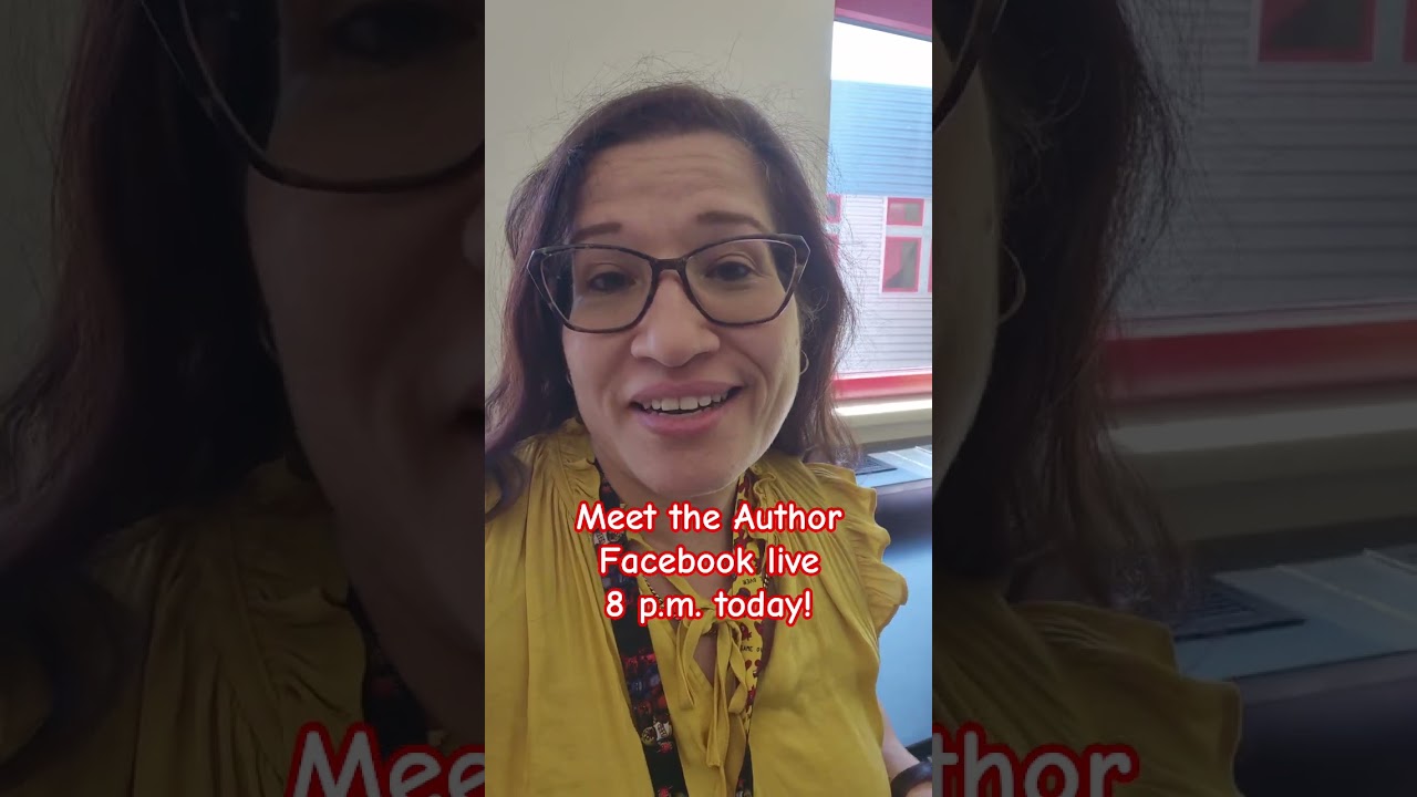 Meet me today on FB live at 8 p.m.!