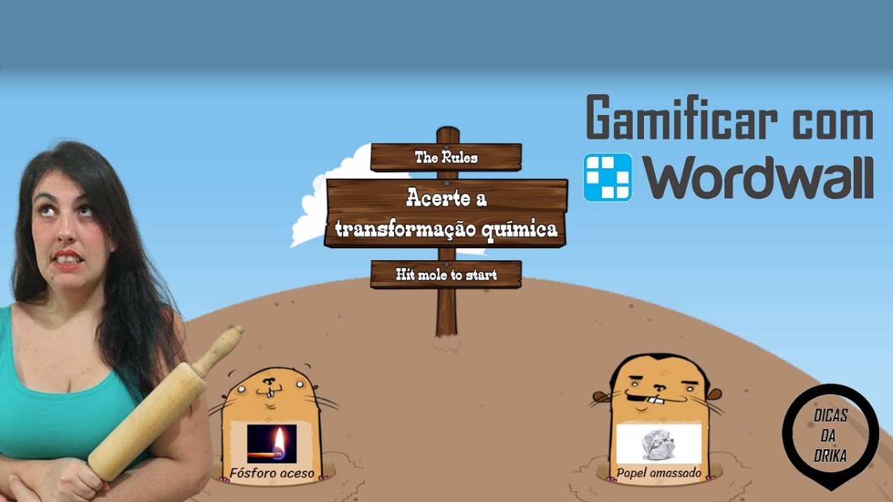 Criando jogos educativos interativos e imprimíveis com o WordWall