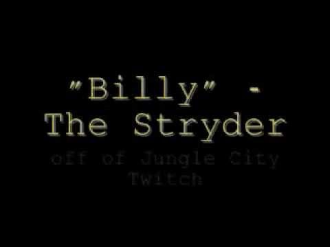 Punk music video thumbnail preview for The Stryder - Billy