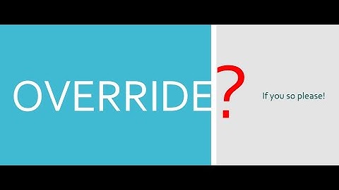 C# Series 039 - If you wish you may! - Virtual Keyword in C#