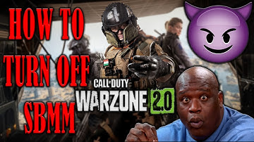How to turn off Skill Based Matchmaking (SBMM) in WARZONE 2.0! BEST method for BOT LOBBIES ALL DAY!