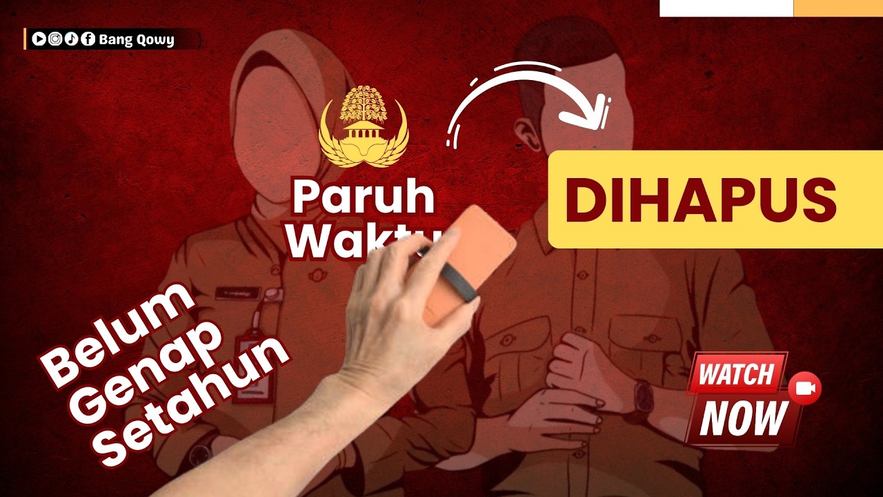 UU ASN 2026 Disahkan: Hanya PNS & PPPK Penuh Waktu, Paruh Waktu DIHAPUS?