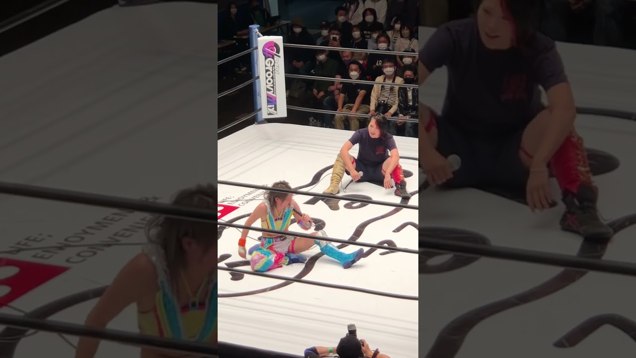 【女子プロレス】林下詩美がヘッドスライディングで登場‼️【スターダム】 YouTube