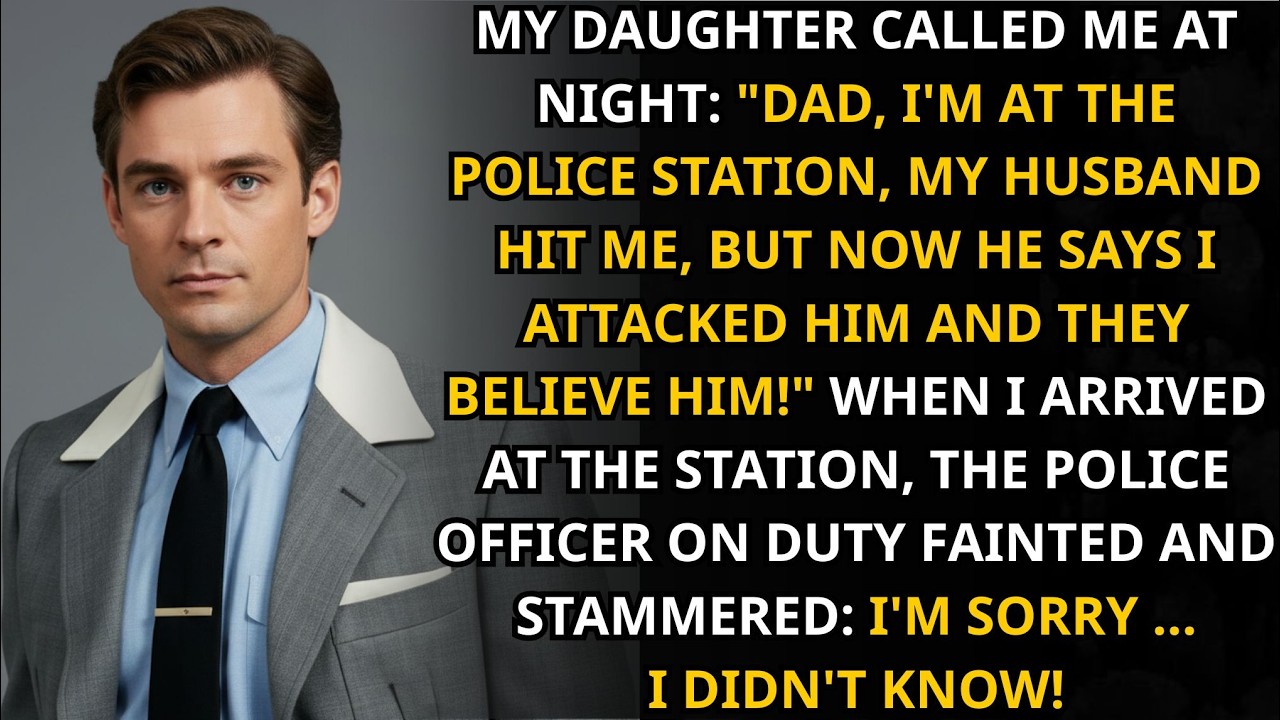 “Dad, I'm At The Police Station,” My Daughter Said On The Phone When I Arrived At The Station