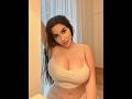 Meet The Iranian 🇮🇷 Plus Curve Size Model @meliaclaps| One Min Biography.