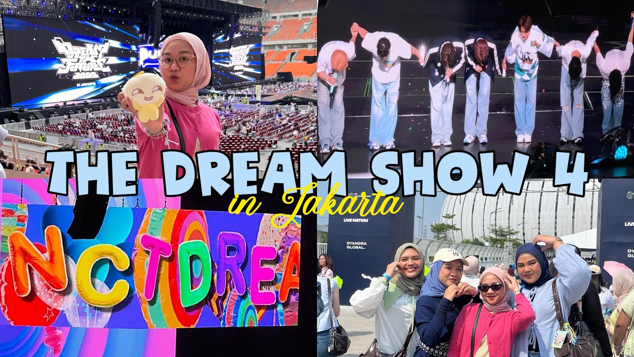 Concert Vlog || The Dream Show 4 in Jakarta 2025 ⭑.ᐟ