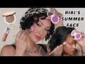 FOLLOWING RIHANNA'S SUMMER FENTY FACE MAKEUP LOOK