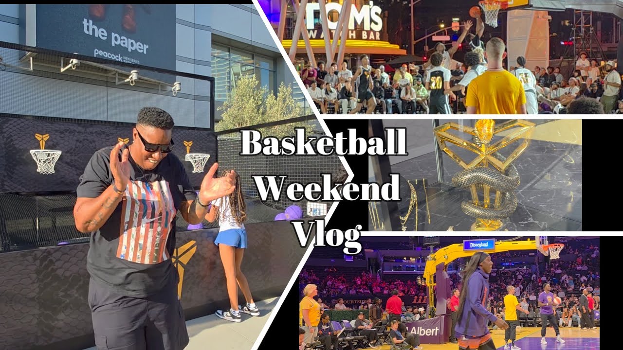 Basketball Weekend: Courtside @ La Sparks Game Plus Mamba Invitational 2025!
