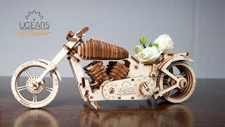 Ugears Bike VM-02: keep on modeling and motorcycling!