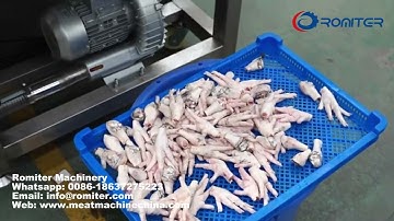 Automatic Pickled Chicken Feet Paw Making Machine