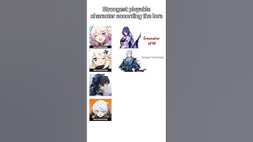 Strongest playablecharacter according the lore #honkaistarrail