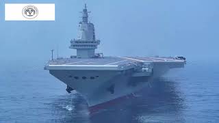 Dragon at Sea! China's New Aircraft Carrier Makes Waves | Fujian Type 003 |