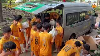 Tấm lòng của cán bộ nhân viên, HLV, cầu thủ, học viên HAGL gởi đến đồng bào miền Trung  thân thương