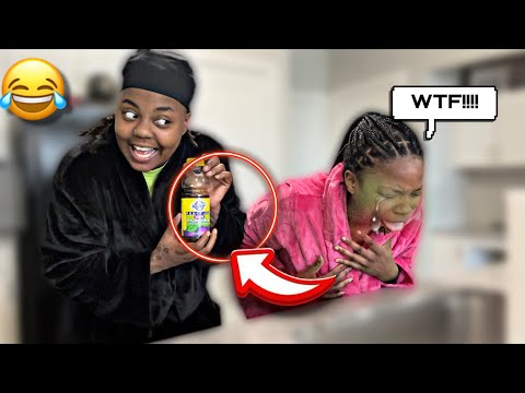 Putting A LAXATIVE DRINK In My Girlfriend COFFEE Prank