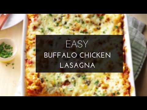 In the Kitchen Episode #1 Easy Buffalo Chicken Lasagna