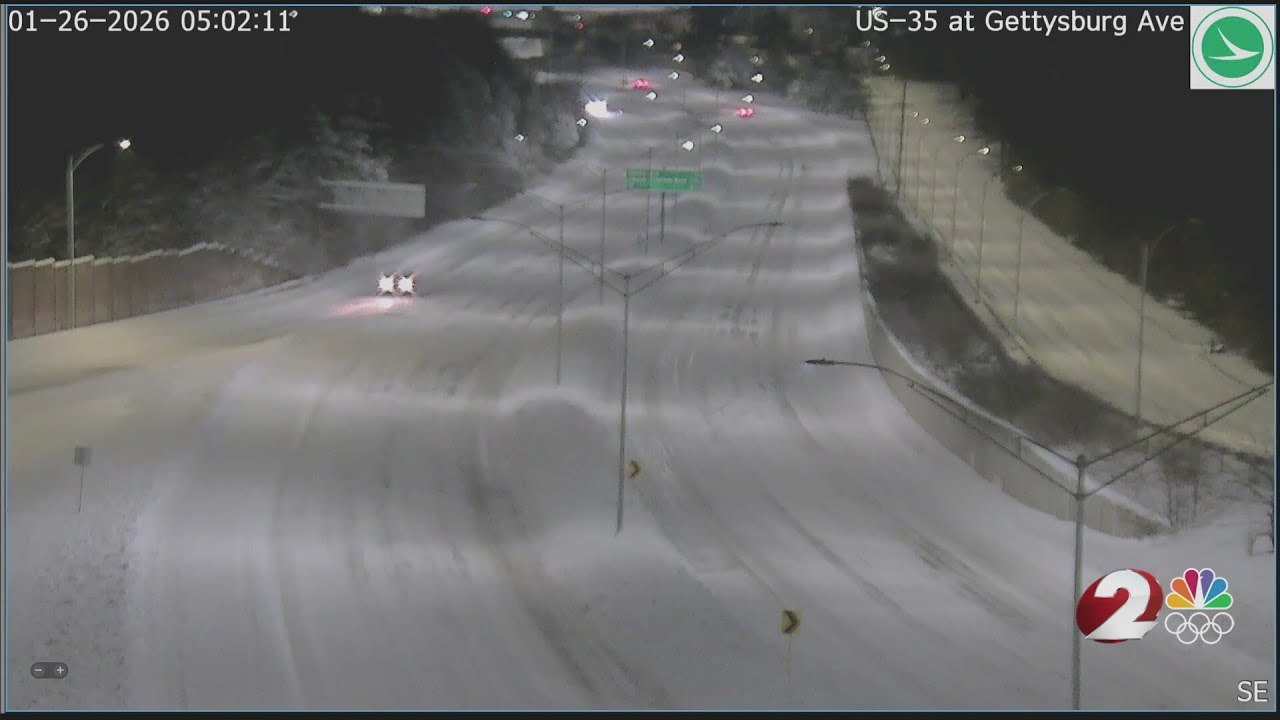 Traffic is quiet today as many counties under level 3 snow emergency ...