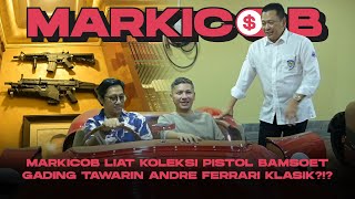 MARKICOB: GREBEK RUMAH KETUA MPR BAMSOET! KOLEKSI PISTOL, MOBIL FERRARI KLASIK! PENUH MACAN DI RUMAH