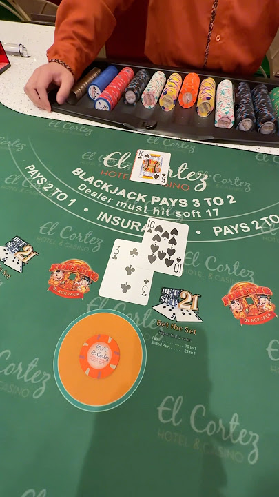 Risking $5000 on one hand of blackjack