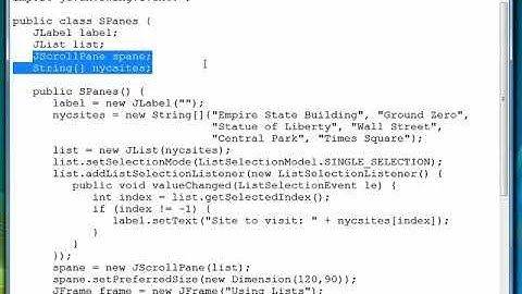 1005 Working With Scroll Panes