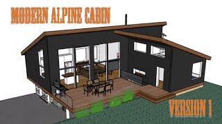 Modern Alpine Cabin v1