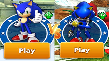 Sonic Dash - Endless Running & Racing Game - SONIC UNLOCKS ALL Characters Unlocked - Android & IOS