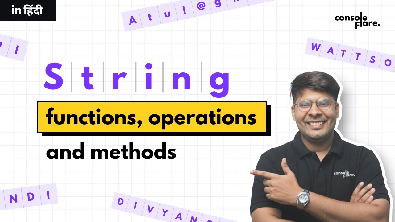 String: Part 2 | in Hindi | #python #pythonprogramming #programming # ...