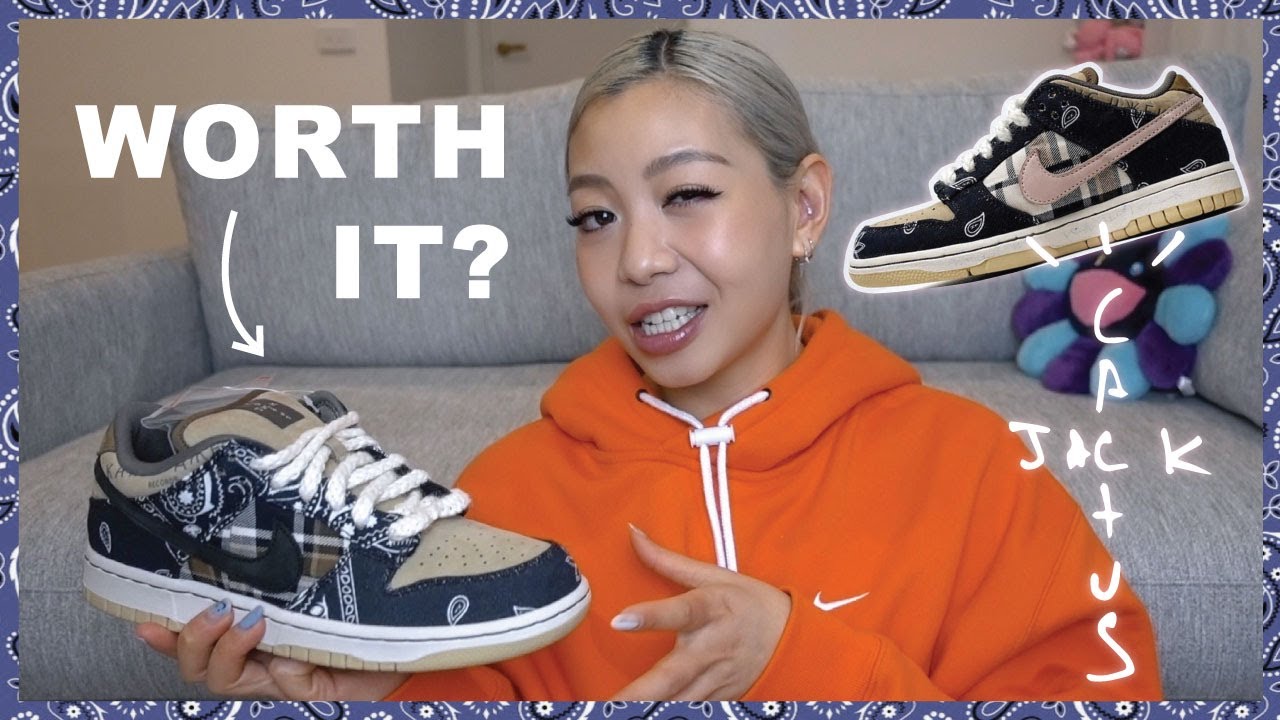 Travis Scott Nike SB Dunk Unboxing | VLOG - YouTube