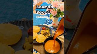 Aamras Puri Summer Recipe Whatvmcook
