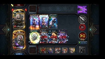 Beating level 13-12 (hard) in Deck Heroes!