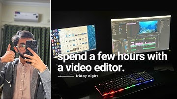 Spend a few hours with a video editor