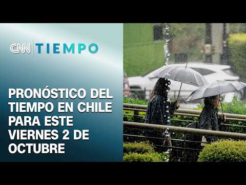 Tras un día despejado, las lluvias vuelven a la zona centro y sur: ¿Cuántos milímetros caerán?