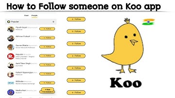 How to Follow someone on Koo app | Koo app may Follow Kaise Karey | Techno Logic | 2021