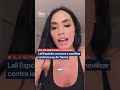 Lali Espósito convocó a movilizar contra la Ley de Tierras: "Es importante que todos estemos ahí"