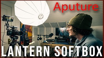 Lighting a Small Space w/ the Aputure Lantern Soft Box + Lighting Tips only One Light