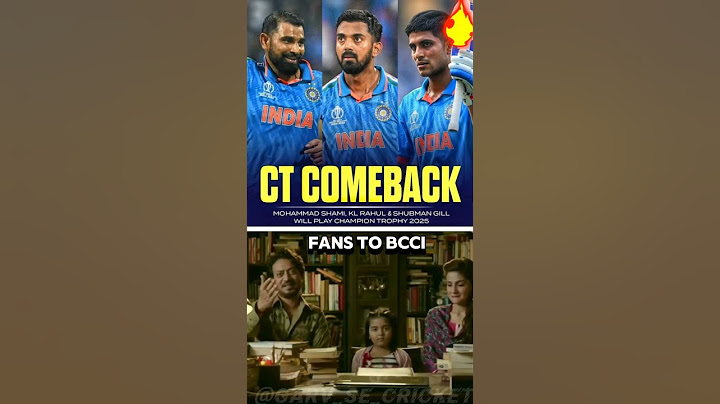 Mohammad Shami, Kl Rahul, Shubhman Gill Is Ready For Their Ct Comeback
