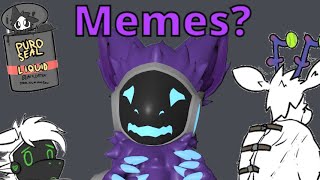 Protogen Reacts to Spooky Furry Memes From Discord 33