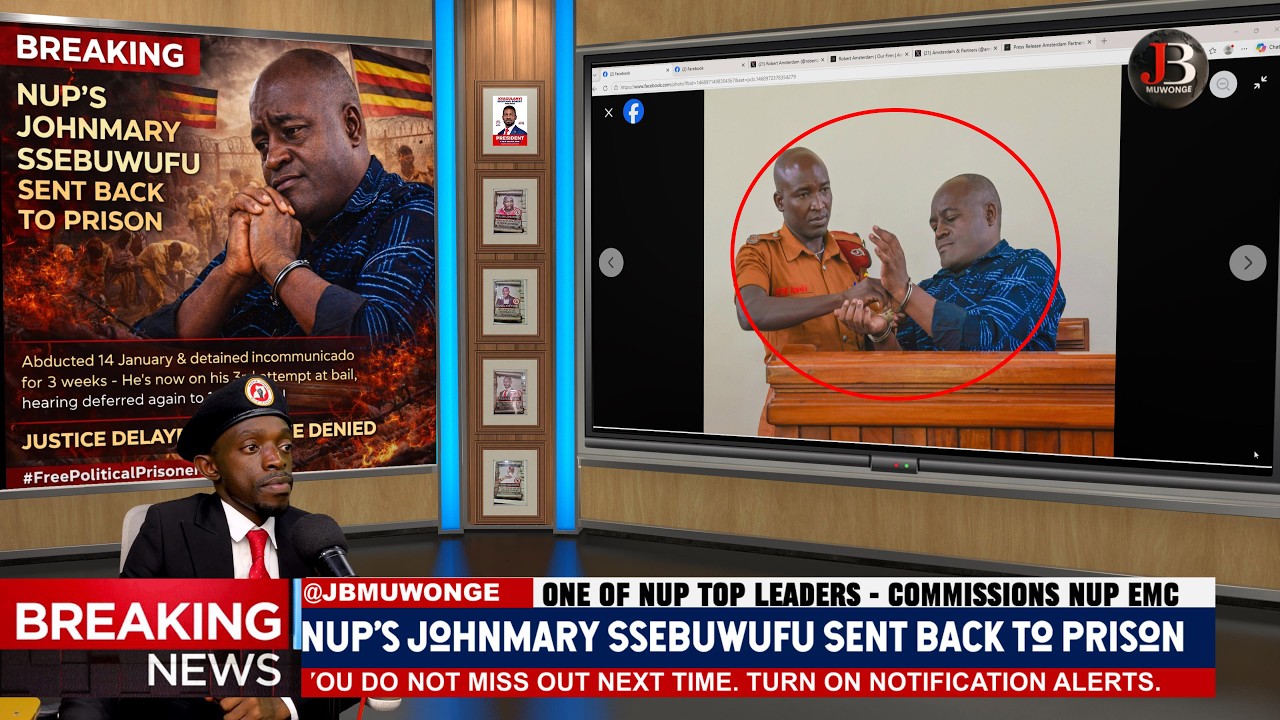 Another Top NUP Leader Sent Back To Prison - Denied Bail.