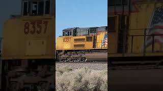 UP 8357 Eastbound Double Stack MP 10.8 Cajon Sub