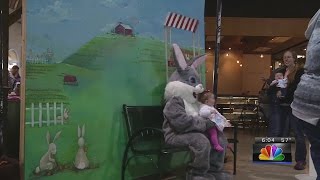 Easter Bunny visits Fairlawn Plaza