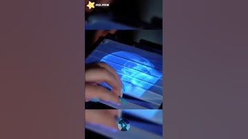 Touchable 3D Hologram #hologram #shorts #3d